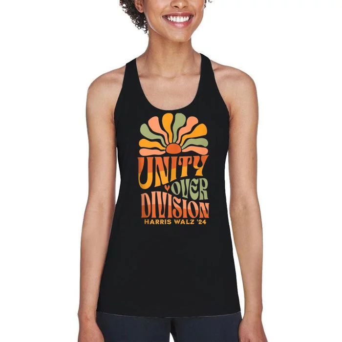 Harris Waltz 2024 Unity Over Division Women's Racerback Tank