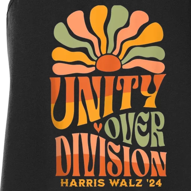 Harris Waltz 2024 Unity Over Division Women's Racerback Tank