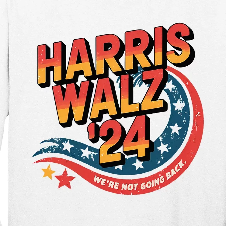 Harris Waltz 2024 Election Kamala Harris Tim Waltz 2024 Long Sleeve Shirt