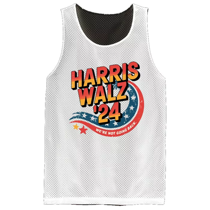 Harris Waltz 2024 Election Kamala Harris Tim Waltz 2024 Mesh Reversible Basketball Jersey Tank