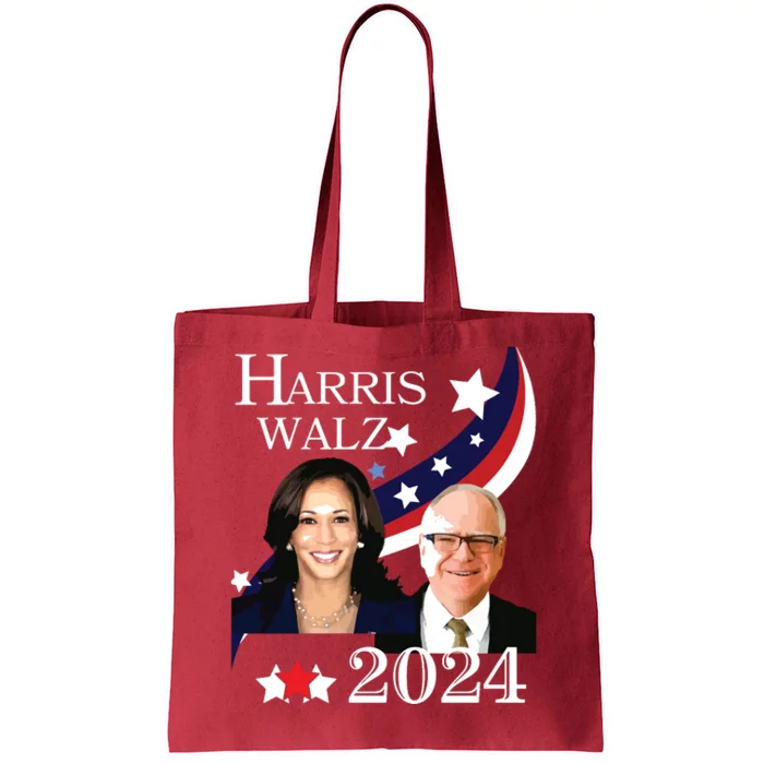 Harris Walz 2024 Presidential Election Campaign Kamala Sweat Tote Bag