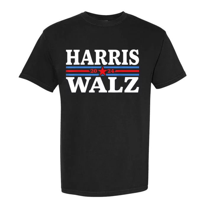 Harris Waltz 2024 Election Kamala Harris Tim Waltz 2024 Garment-Dyed Heavyweight T-Shirt