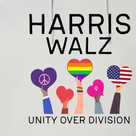 Harris Waltz 2024 Unity Over Division Performance Fleece Hoodie