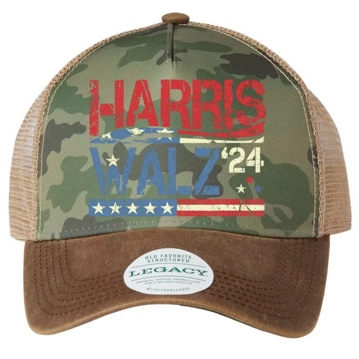 Harris Waltz 2024 Legacy Tie Dye Trucker Hat