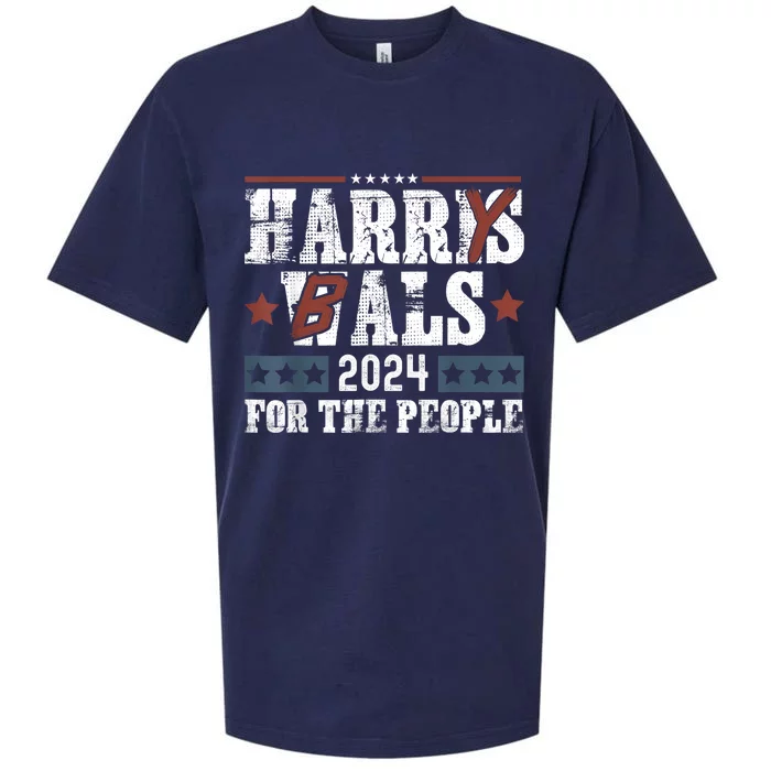 Harris Walz 24 Harry Balz 2024 Meme Democratics Vote Sueded Cloud Jersey T-Shirt