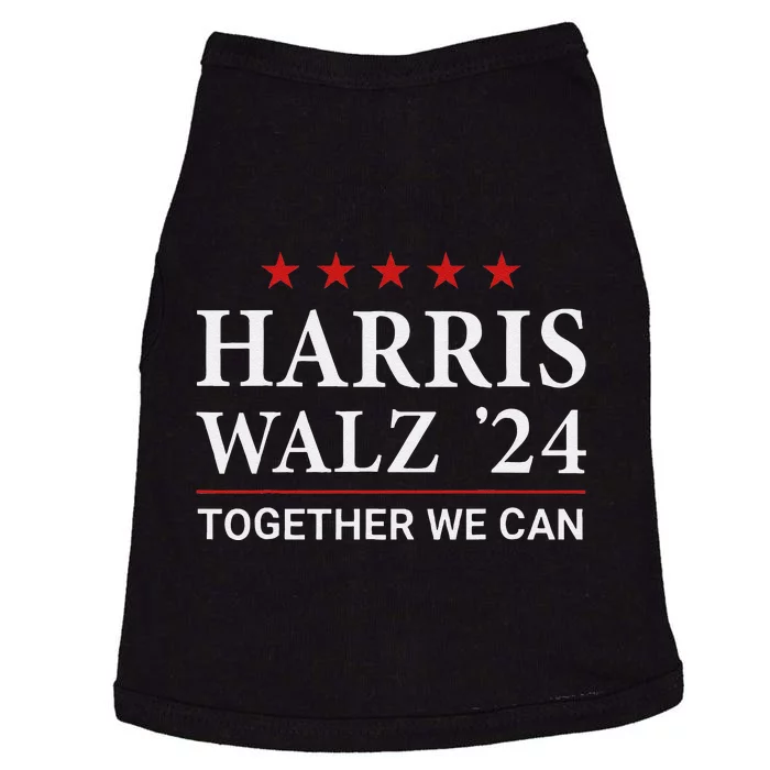 Harris Walz 2024 Vote For Kamala Harris And Tim Walz Doggie Tank