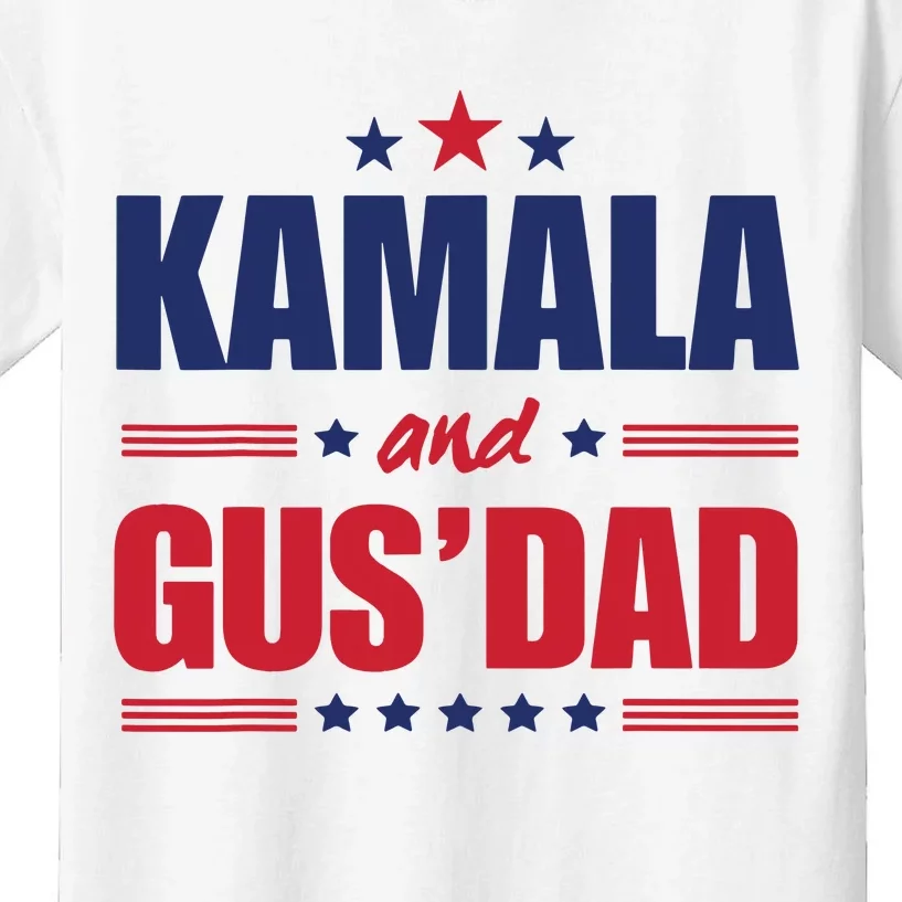 Harris Walz 2024 Presidential Election Kamala Retro Funny Kids T-Shirt