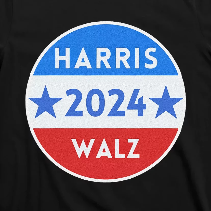 Harris Walz 2024 Kamala Harris 2024 Tim Walz 2024 Usa Flag T-Shirt