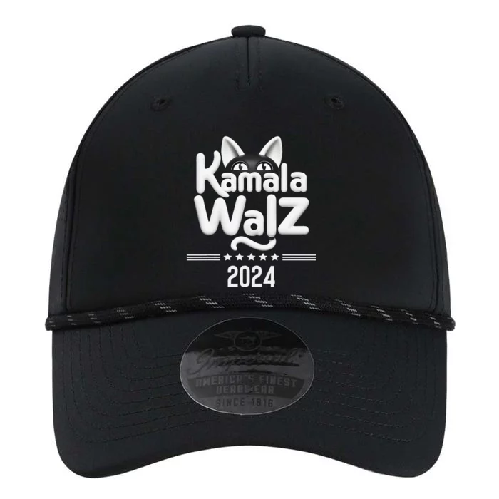 Harris Walz 2024 Funny Cat Election Kamala Harris Tim Waltz Performance The Dyno Cap