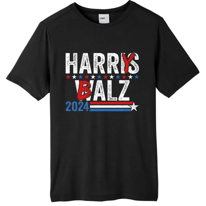 Harris Walz 24 Harry Balz 2024 Meme Democratics Vote ChromaSoft Performance T-Shirt