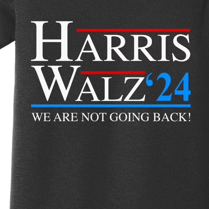 Harris Waltz 2024 Election President Kamala Harris Tim Walz Baby Bodysuit