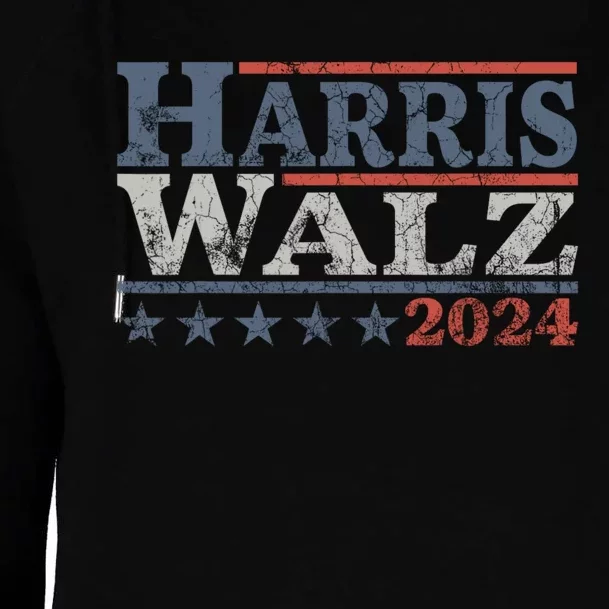 Harris Waltz 2024 Election Kamala Harris Tim Waltz 2024 Womens Funnel Neck Pullover Hood