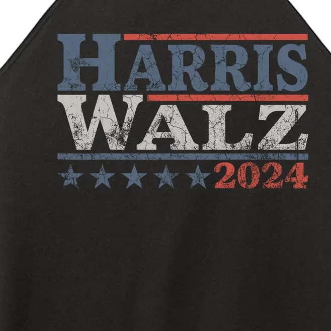 Harris Waltz 2024 Election Kamala Harris Tim Waltz 2024 Women’s Perfect Tri Rocker Tank