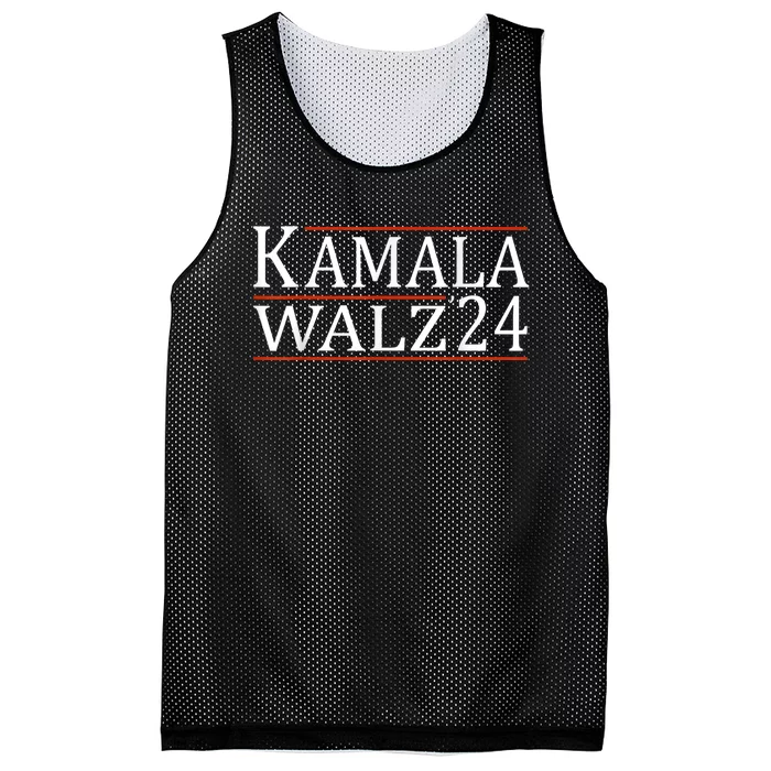 Harris Waltz 2024  Kamala Harris Tim Waltz Mesh Reversible Basketball Jersey Tank