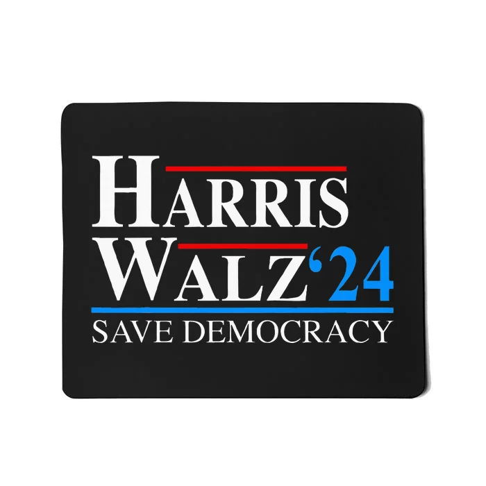 Harris Waltz 2024 Vice President Kamala Harris Tim Walz 2024 Mousepad