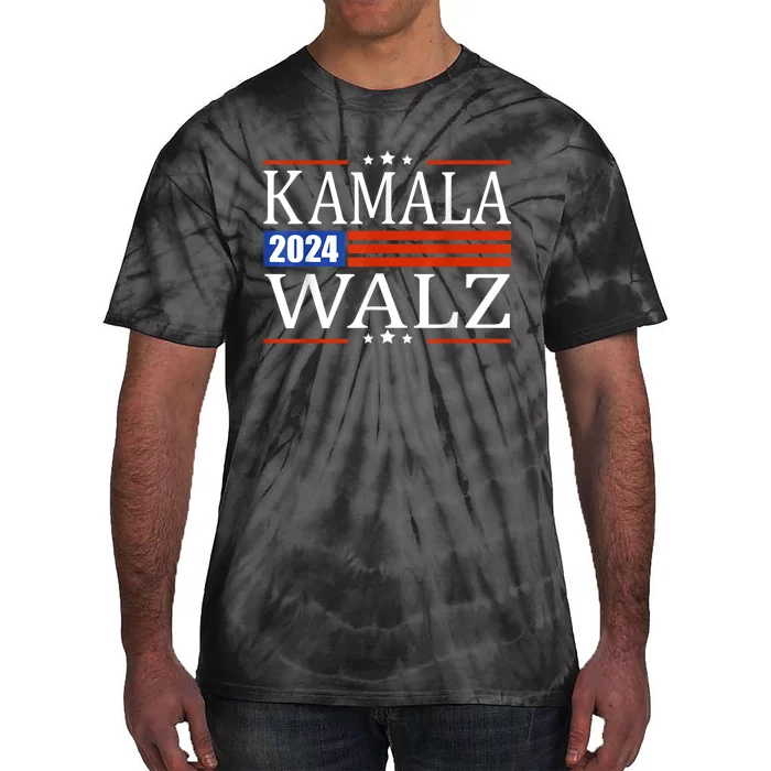 Harris Waltz 2024  Kamala Harris Tim Waltz Tie-Dye T-Shirt