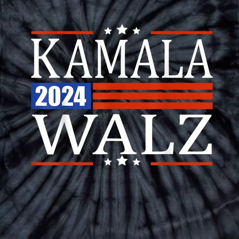 Harris Waltz 2024  Kamala Harris Tim Waltz Tie-Dye T-Shirt