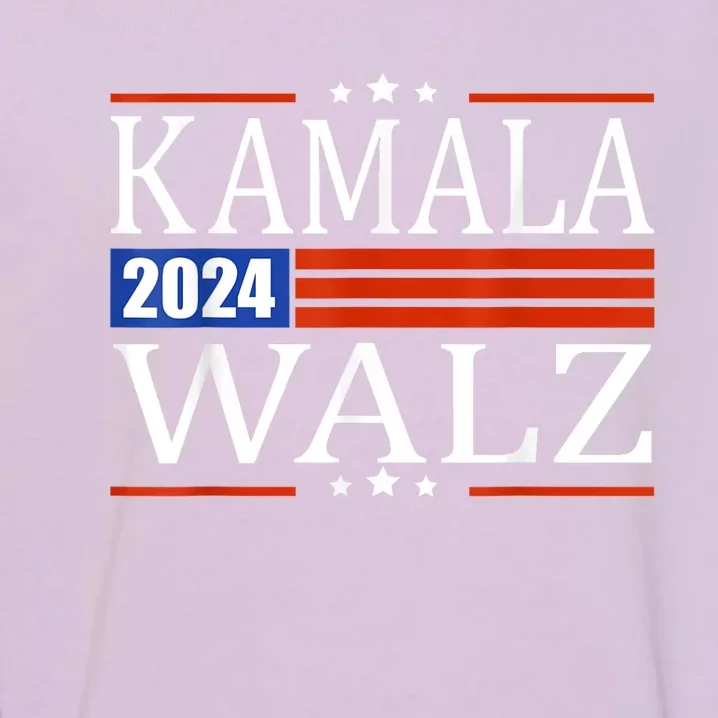 Harris Waltz 2024  Kamala Harris Tim Waltz Garment-Dyed Sweatshirt