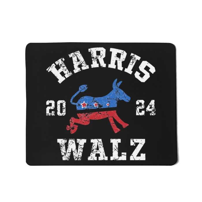 Harris Waltz 2024 Election Kamala Harris Tim Waltz 2024 Mousepad