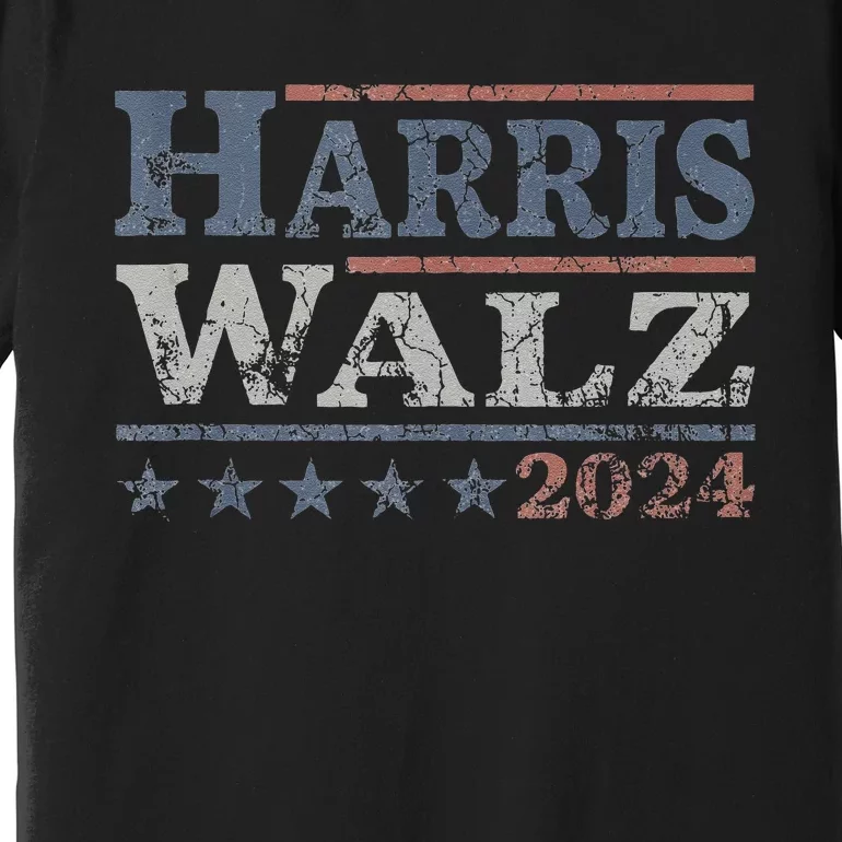 Harris Waltz 2024 Election Kamala Harris Tim Waltz 2024 Premium T-Shirt