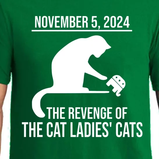 Harris Walz 2024 November 5 2024 The Revenge Of The Cat Ladies Cats Pajama Set