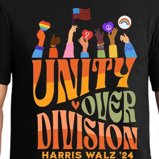 Harris Waltz 2024 Unity Over Division Pajama Set