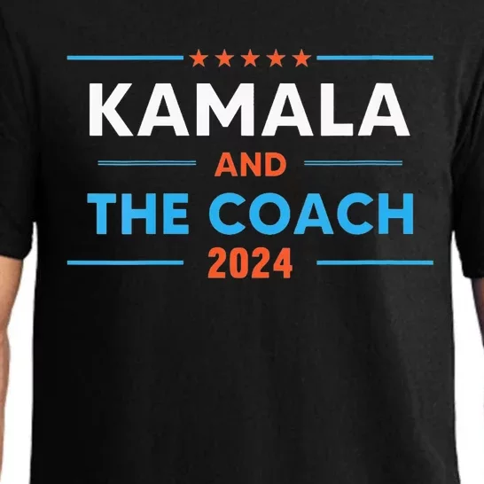 Harris Walz 2024 Comma La And The Coach Pajama Set