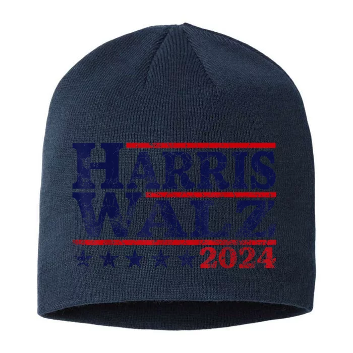 Harris Waltz 2024 Election Kamala Harris Tim Waltz 2024 8 1/2in Sustainable Knit Beanie