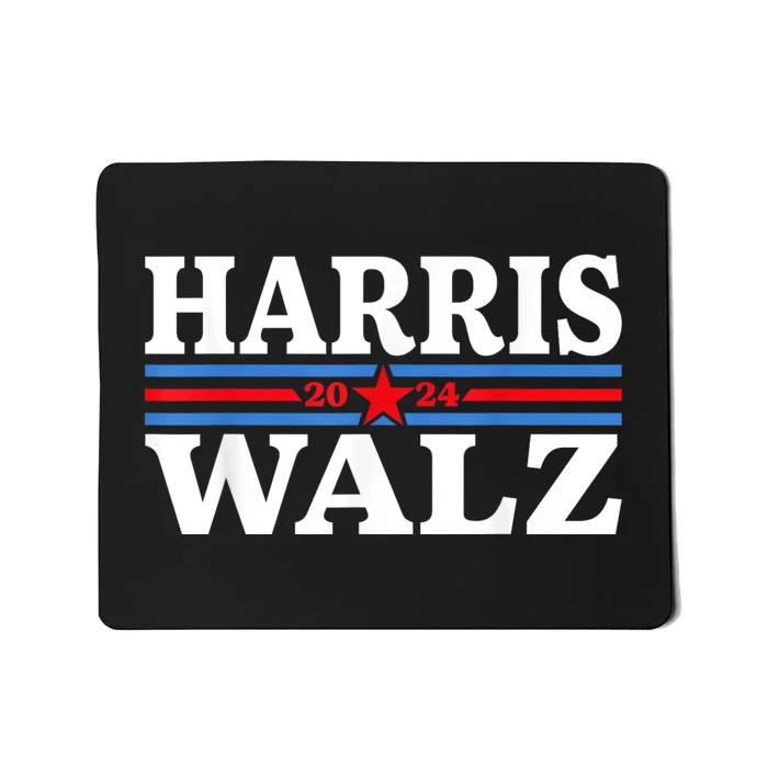 Harris Waltz 2024 Election Kamala Harris Tim Waltz 2024 Mousepad