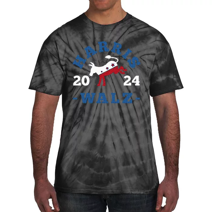 Harris Waltz 2024 Election Kamala Harris Tim Waltz 2024 Tie-Dye T-Shirt