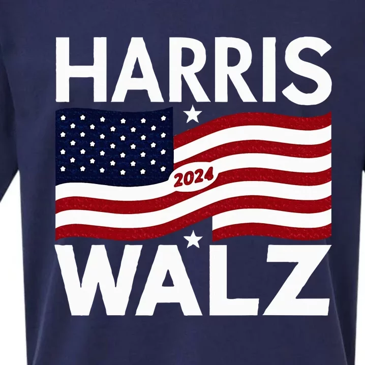 Harris Walz 2024 Election Kamala Harris Tim Waltz 2024 Sueded Cloud Jersey T-Shirt