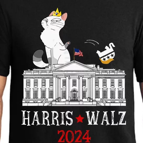 Harris Walz 2024 President Election Pajama Set