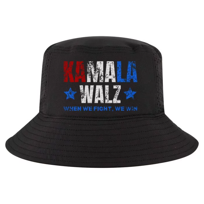 Harris Walz 2024 Election Kamala Harris Tim Waltz 2024 Cool Comfort Performance Bucket Hat