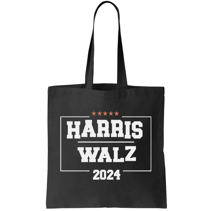 Harris Walz 2024 Campaign For President Harris Waltz 24 Tote Bag