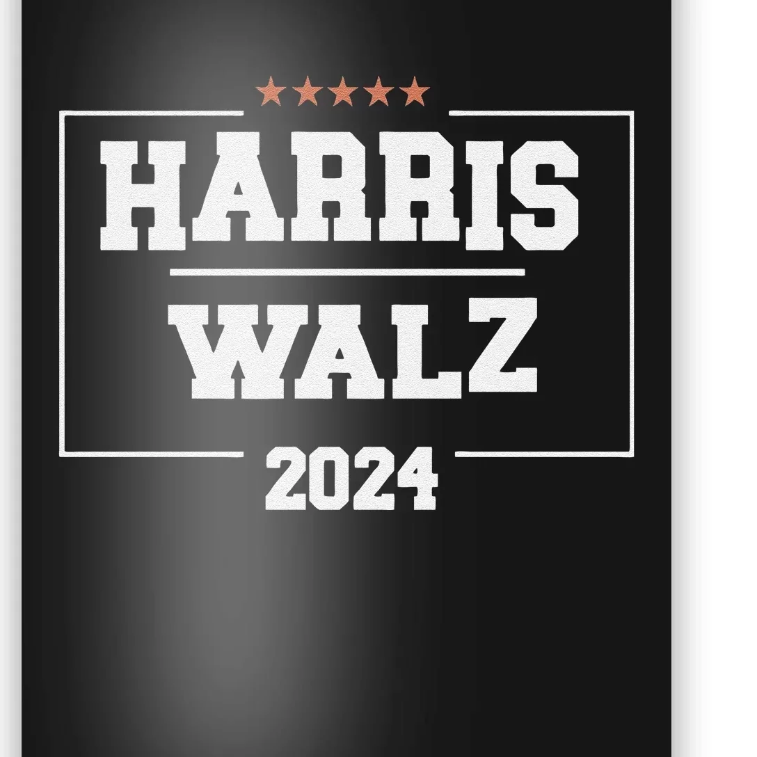 Harris Walz 2024 Campaign For President Harris Waltz 24 Poster