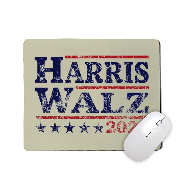 Harris Walz 24 Election Kamala Harris Tim Waltz 24 Mousepad