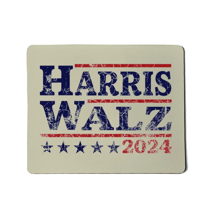 Harris Walz 24 Election Kamala Harris Tim Waltz 24 Mousepad