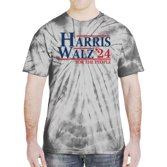 Harris Walz 2024 For The People Vice President Tim Walz Tie-Dye T-Shirt