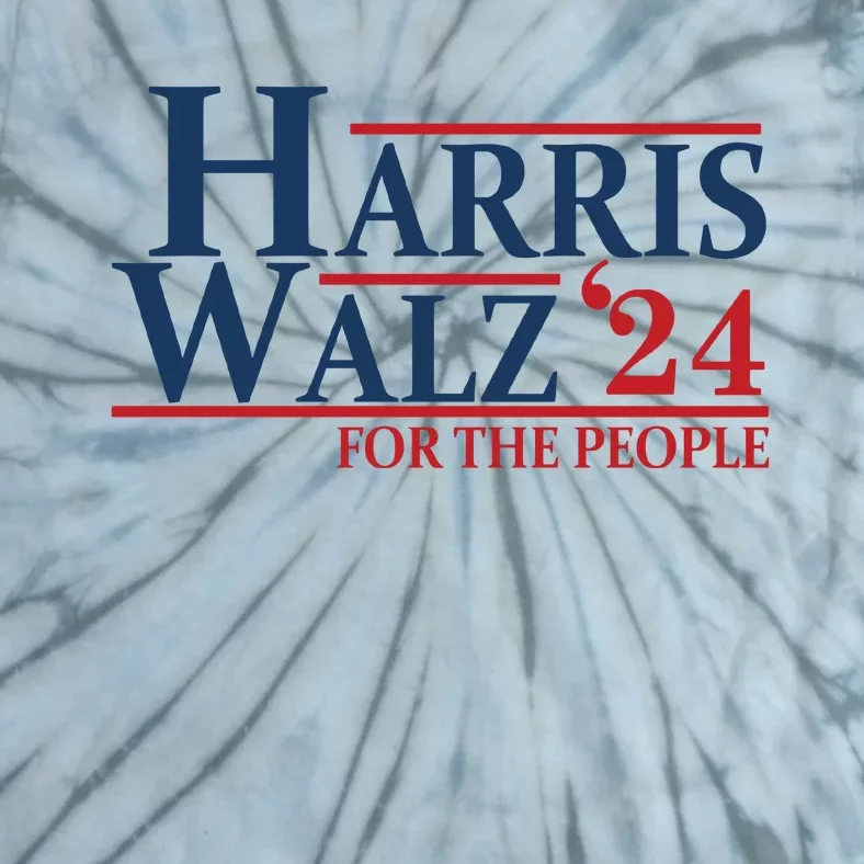 Harris Walz 2024 For The People Vice President Tim Walz Tie-Dye T-Shirt