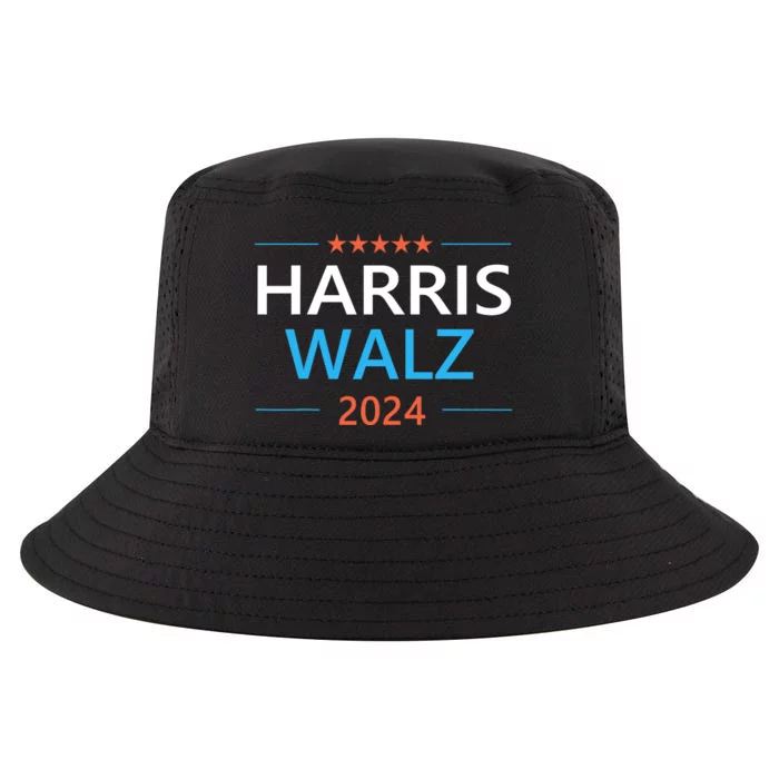 Harris Waltz 2024 Election Kamala Harris Tim Waltz 2024 Cool Comfort Performance Bucket Hat