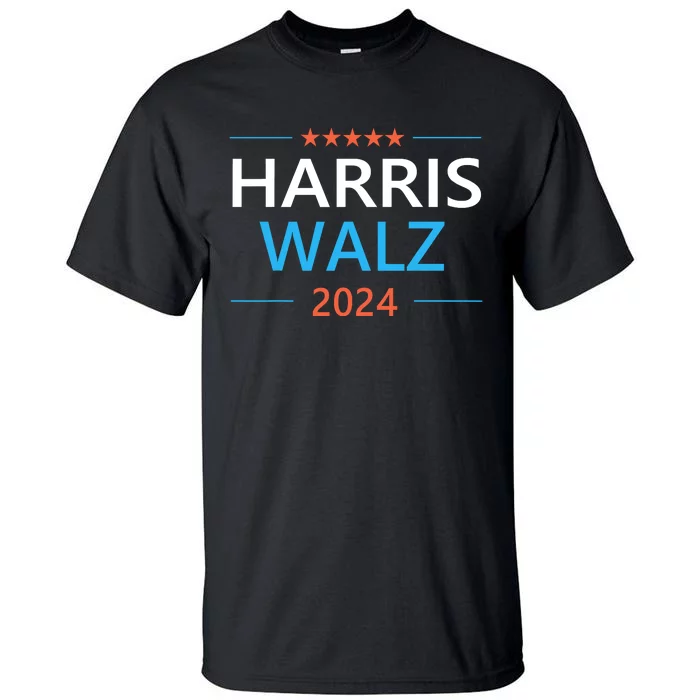 Harris Waltz 2024 Election Kamala Harris Tim Waltz 2024 Tall T-Shirt