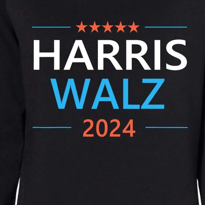 Harris Waltz 2024 Election Kamala Harris Tim Waltz 2024 Womens California Wash Sweatshirt