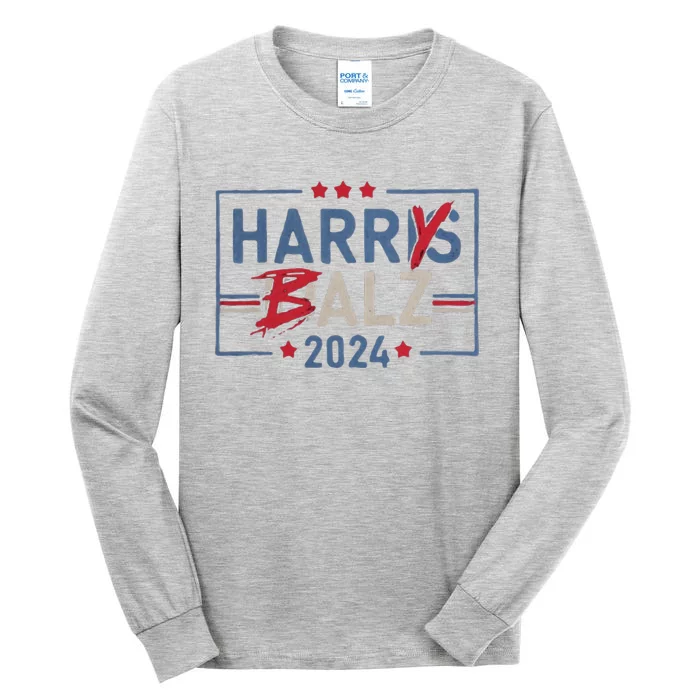 Harris Walz 24 Harry Balz 2024 Tall Long Sleeve T-Shirt