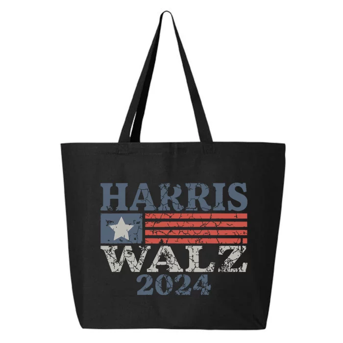 Harris Waltz 2024 Election Kamala Harris Tim Waltz 2024 25L Jumbo Tote