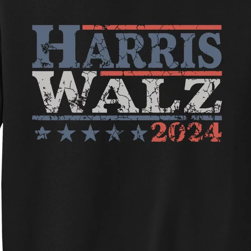 Harris Waltz 2024 Election Kamala Harris Tim Waltz 2024 Tall Sweatshirt