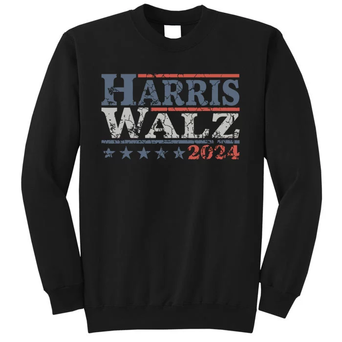 Harris Waltz 2024 Election Kamala Harris Tim Waltz 2024 Tall Sweatshirt