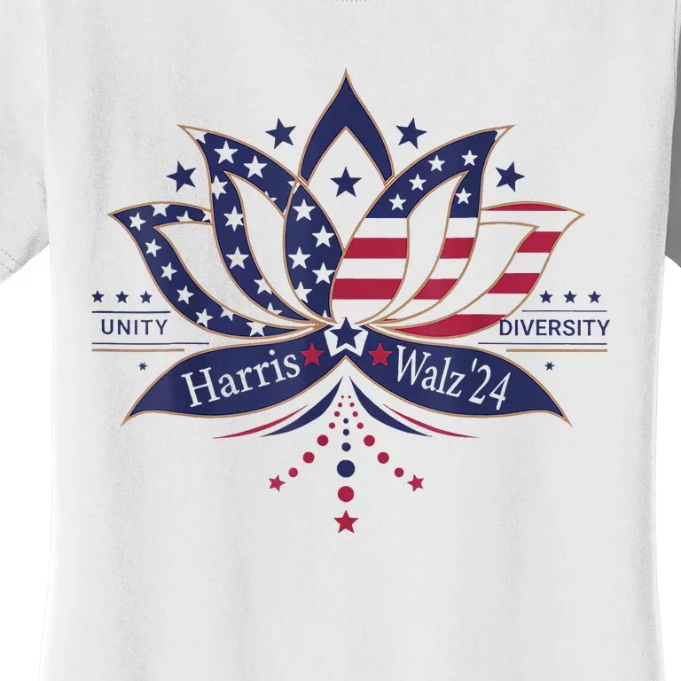 Harris Walz 2024 Election Kamala Harris Tim Waltz 2024 Women's T-Shirt