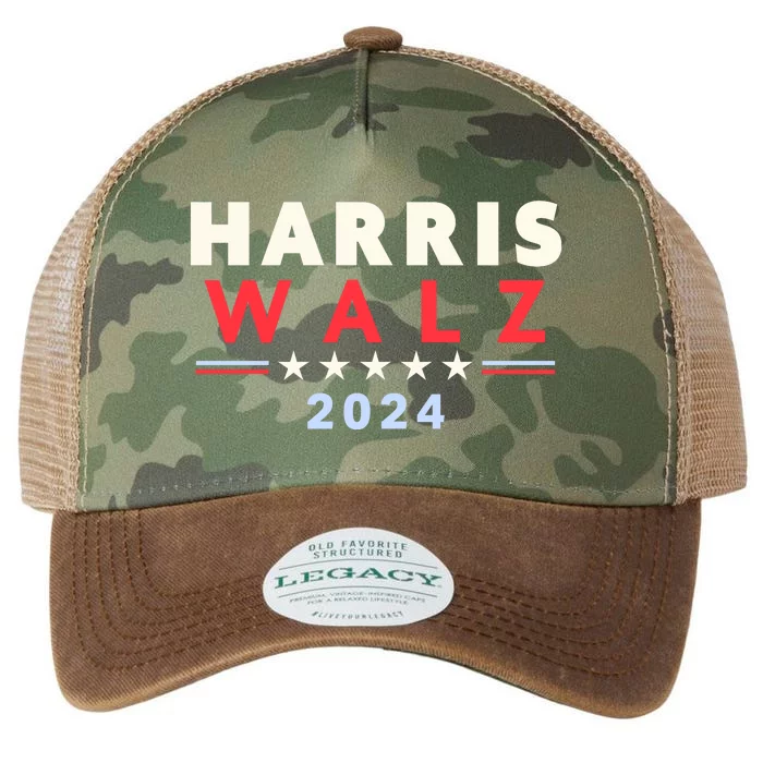 Harris Walz 2024 Election Legacy Tie Dye Trucker Hat