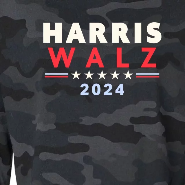 Harris Walz 2024 Election Cropped Pullover Crew