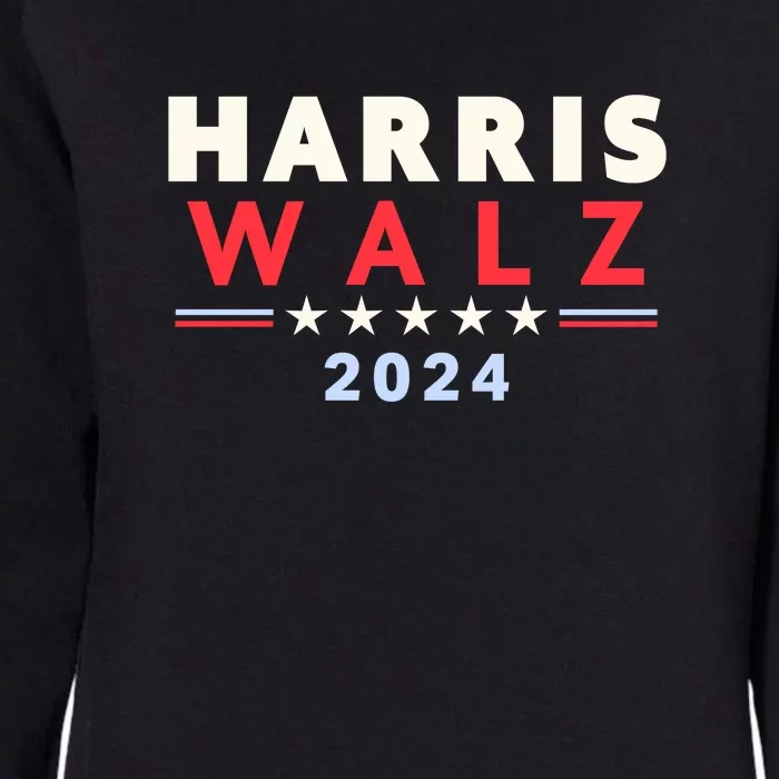 Harris Walz 2024 Election Womens California Wash Sweatshirt